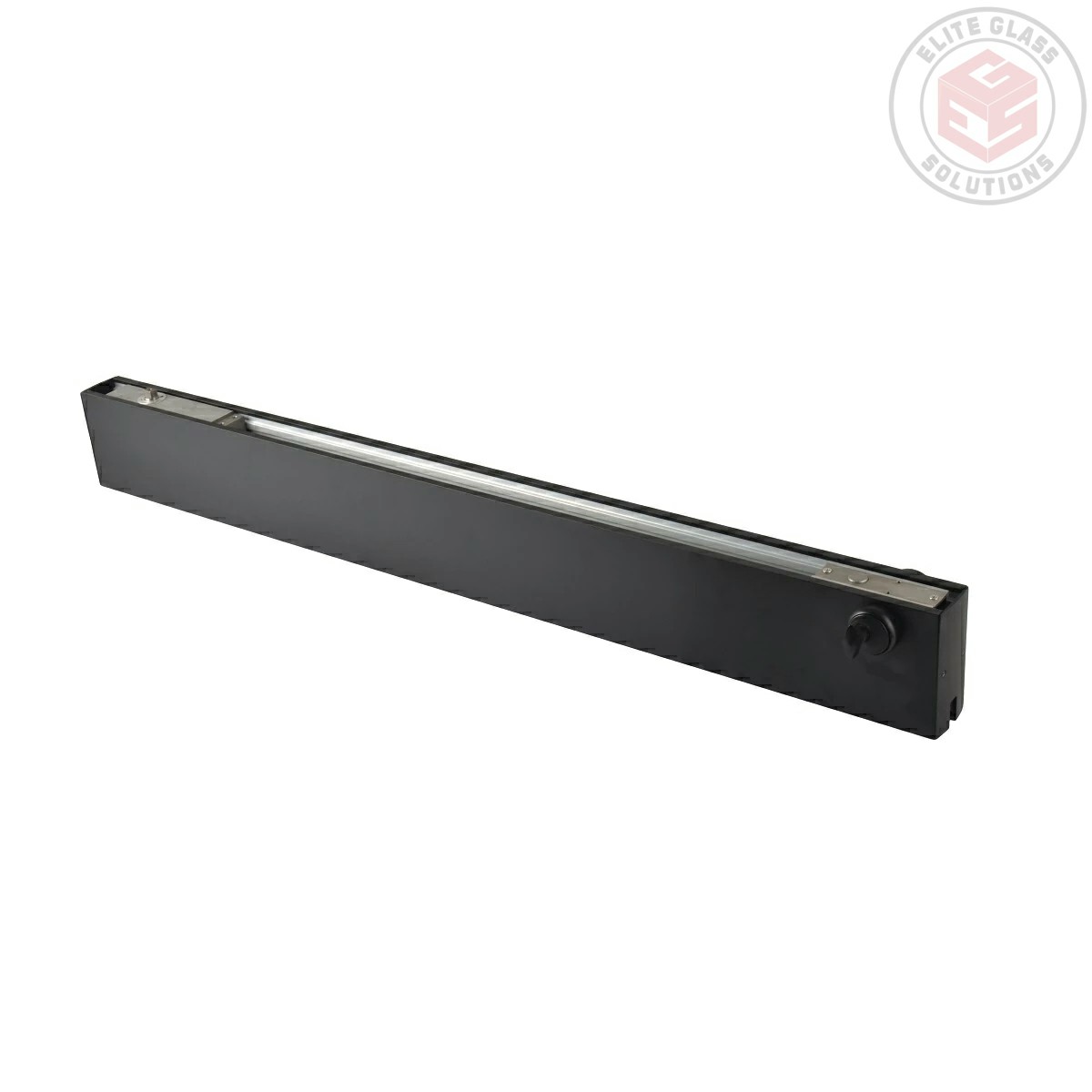 Bottom Locking Hyraulic Rail in Matt Black